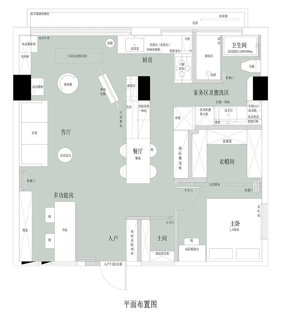 与家居博主的二搭中古风｜秋月｜全案托管设计